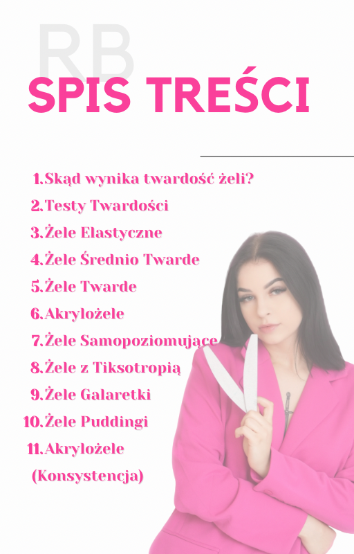 Ebook szkoleniowy „Żele - ich rodzaje i zastosowanie”